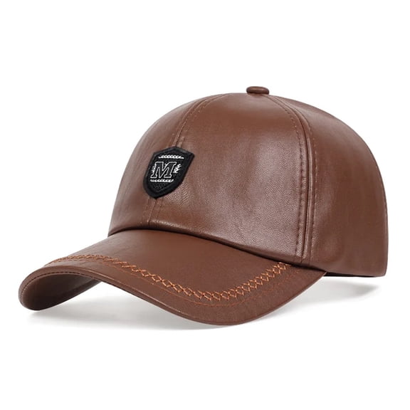 Autumn Winter Warm Leather Baseball Cap Hip Hop Hat Fashion Men Women Sports Casual Caps Dad Hats Adjustable ,Beautiful Craftsmanship
