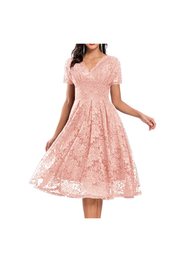 Autumn And Winter Wedding Party Dress Retro Slim Ladies Formal Dresses Lace Mesh Dress Wedding Dress Dress for Women Small Floor Length Dresses with Slit Winter Formal Wear for Women Rec Dress for