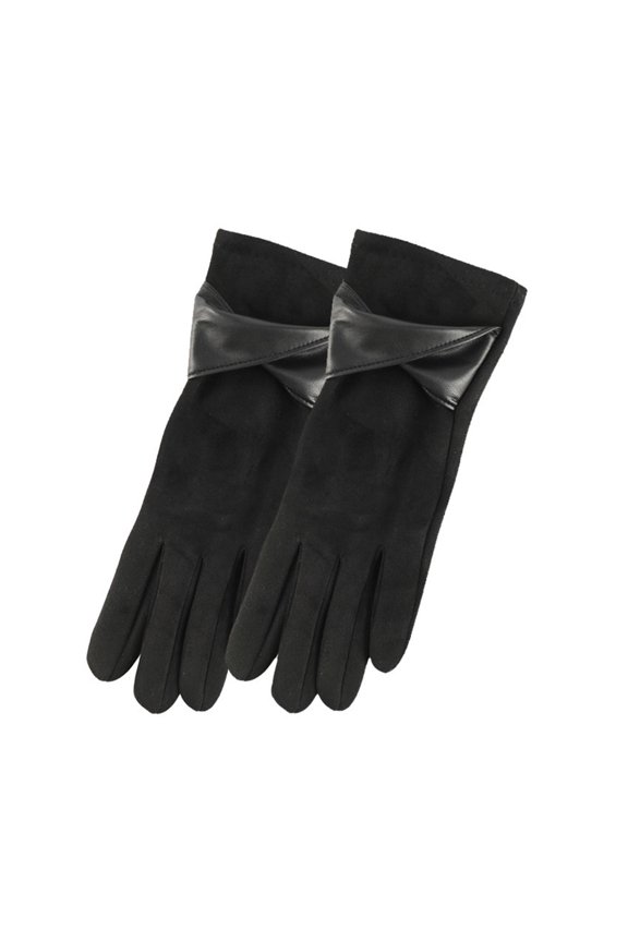 Autumn Winter Women Fashion Elegant Suede Keep Warm Touch Screen Gloves ,Flexible and Comfortable