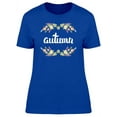 thumbnail image 1 of Autumn With Flowers T-Shirt Women -Image by Shutterstock, Female Large, 1 of 2