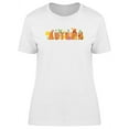 thumbnail image 1 of Autumn Word Decorated T-Shirt Women -Image by Shutterstock, Female Medium, 1 of 2
