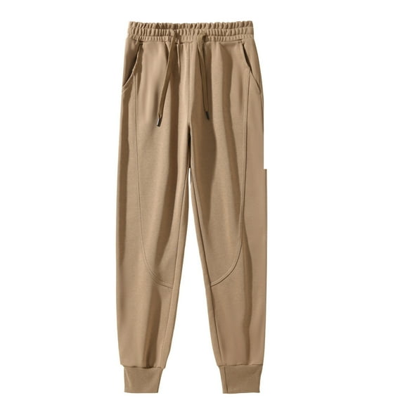 Autumn Workwear Hiking Trousers New Autumn Tactical Men Pants Men Warm Casual Pants Loose Fit Wide Leg Casual Trousers Waterproof Wear-Resistant Hiking Running Trousers