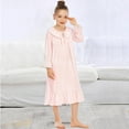thumbnail image 1 of Autumn and Winter Girls' Nightdress Children's Homewear Pajamas Children Size 7-8 Years, 1 of 5