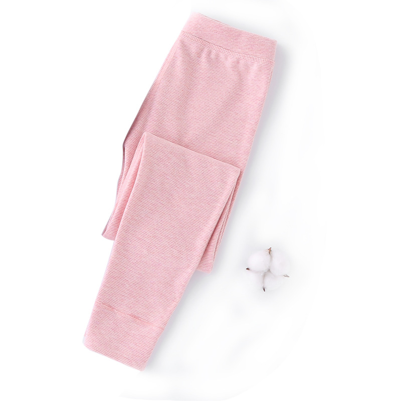 Autumn and Winter boys and girls doublesided brushed warm pants