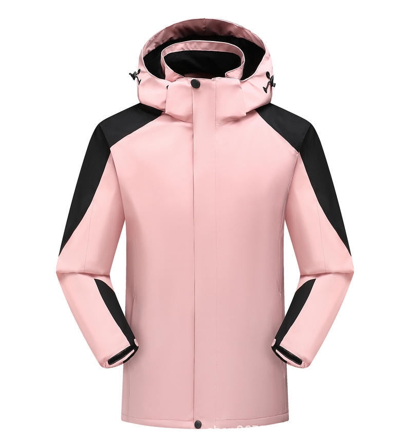 Autumn and winter fleece jacket, waterproof work clothes jacket