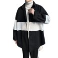 Autumn and winter ins trendy Hong Kong style cardigan knitted jacket