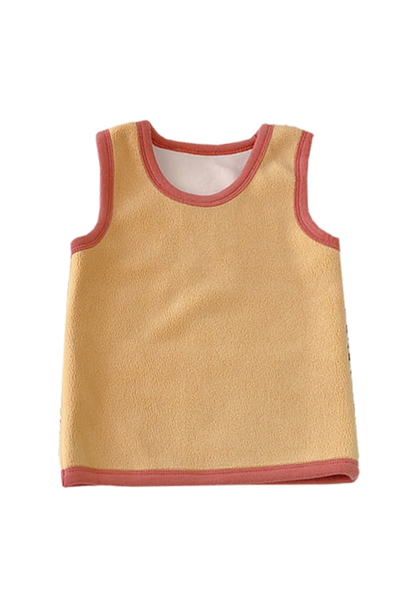 Autumn and winter new children's cashmere warm vest little child wool vest