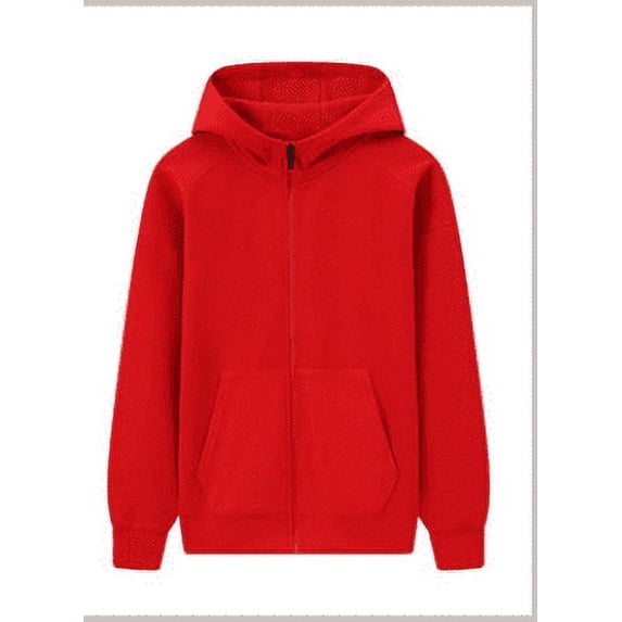 Autumn and winter new hooded zipper sweater men's and female couple jacket