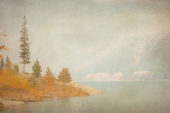 Autumn at the Lake Canvas Art - Roberta Murray (12 x 18)