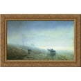 thumbnail image 1 of Autumn impassability of roads 24x18 Gold Ornate Wood Framed Canvas Art by Arkhip Kuindzhi, 1 of 2