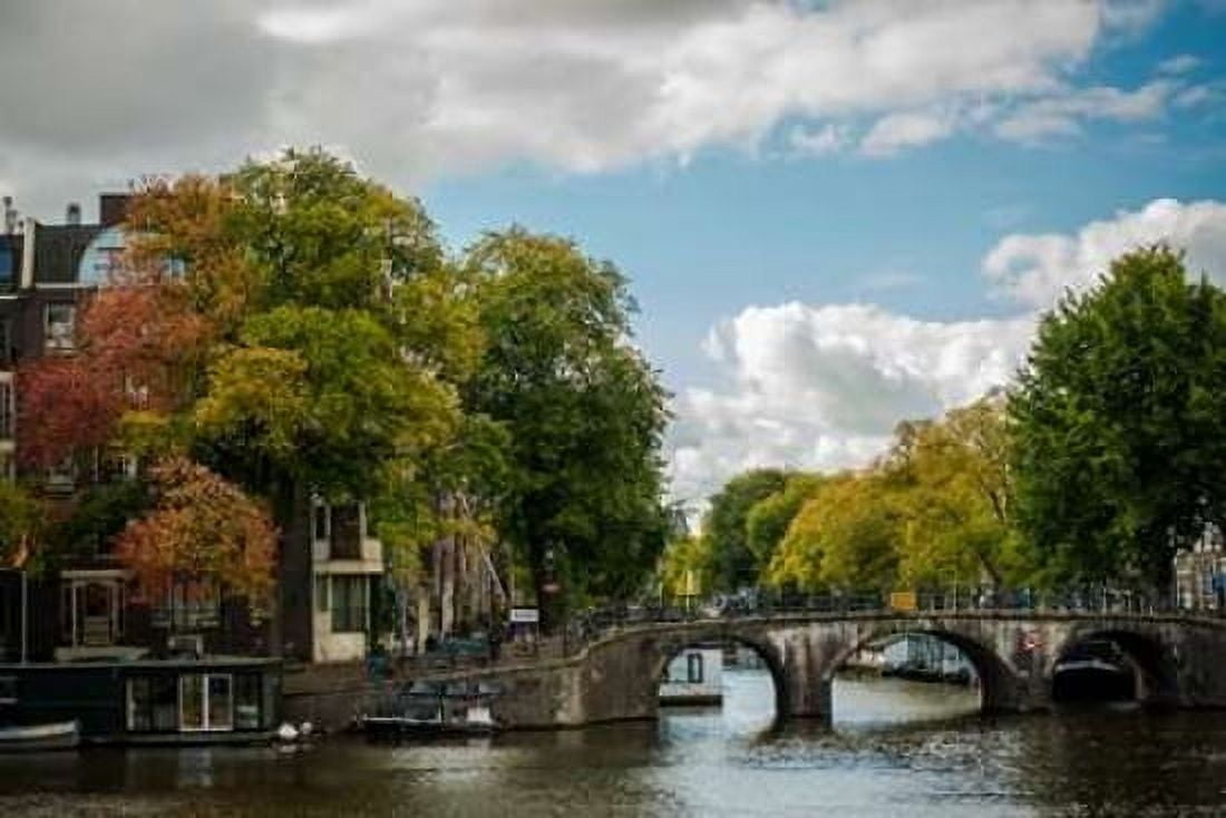 Autumn in Amsterdam Canvas Art - Erin Berzel (12 x 18)
