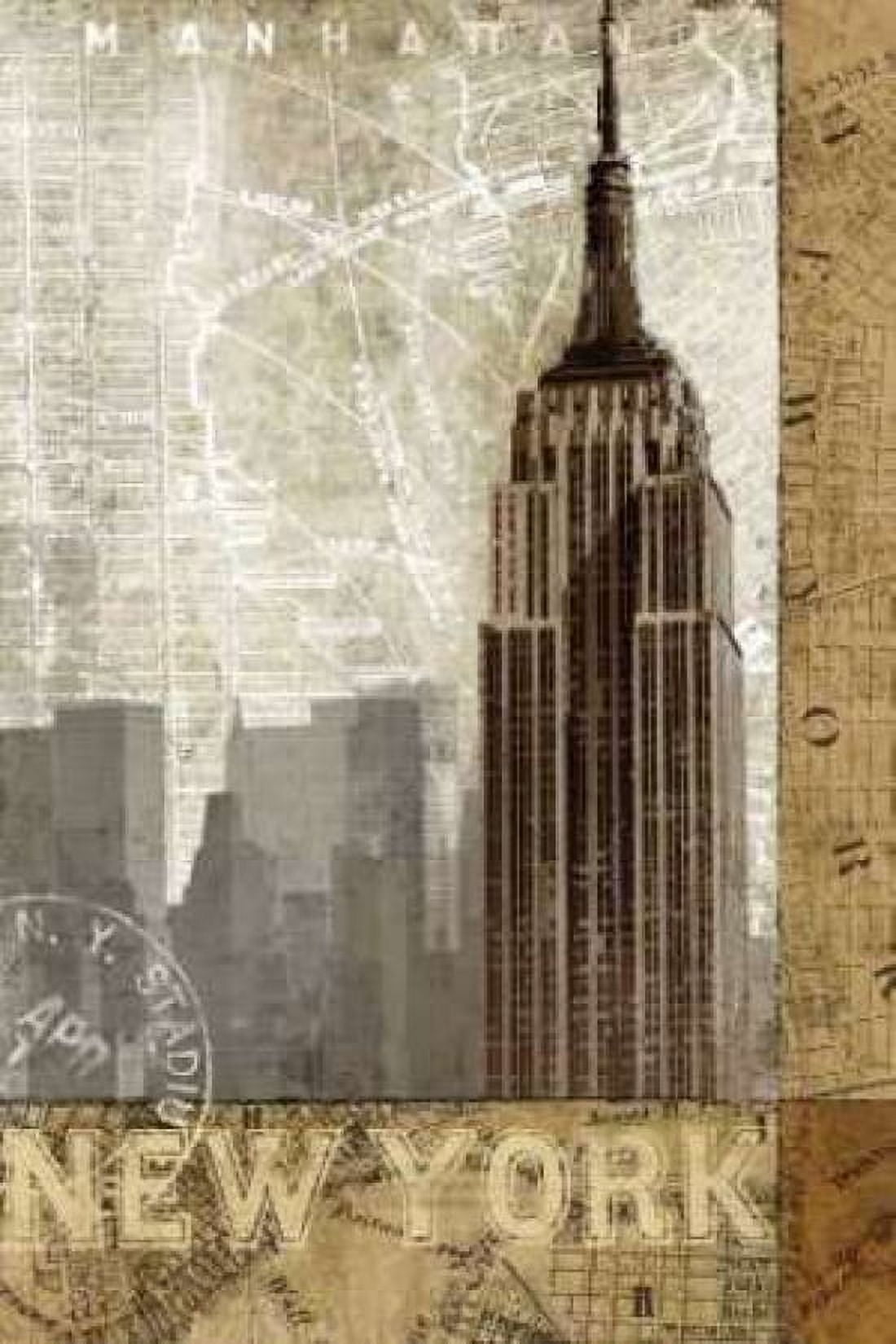 Autumn in New York Canvas Art - Keith Mallett (24 x 36)