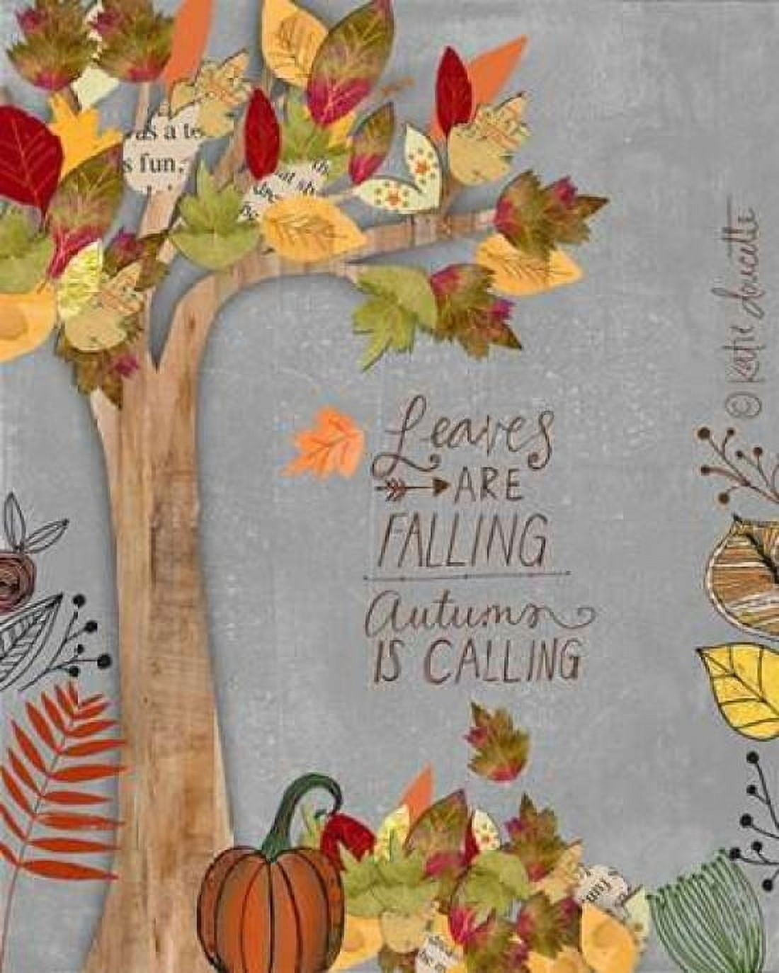 Autumn is Calling Canvas Art - Katie Doucette (24 x 30)