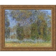 thumbnail image 1 of Autumn near Saint Cyr du Vaudreuil 24x20 Gold Ornate Wood Framed Canvas Art by Gustave Loiseau, 1 of 2