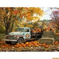 thumbnail image 1 of Autumnal Pumpkins Farm Photography Backdrops Props Hallowe Fall Field Maple Leaf Scarecrow Fce Photo Studio Background FM-07, 1 of 5