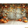 thumbnail image 1 of Autumnal Pumpkins Farm Photography Backdrops Props Hallowe Fall Field Maple Leaf Scarecrow Fce Photo Studio Background FM-0, 1 of 5