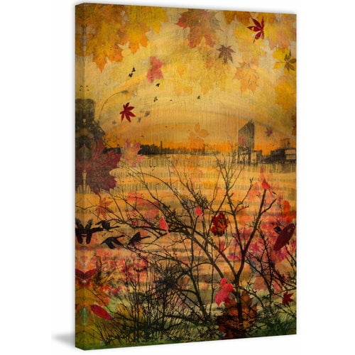 "Autumnal Tide" Painting Print on Wrapped Canvas