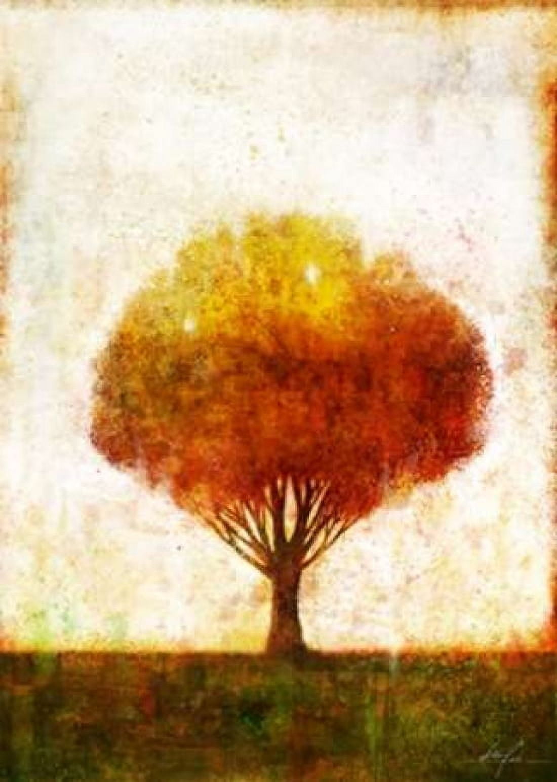Autumnal Tree 2 Canvas Art - Ken Roko (20 x 28)