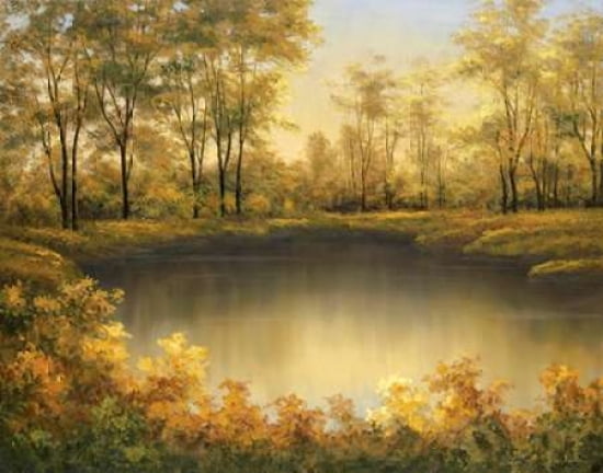 Autumns Song Canvas Art - Diane Romanello (22 x 28)
