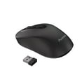 thumbnail image 1 of Auusda Wireless Mouse with USB Mini Receiver - Swift, Ambidextrous, 2.4GHz, Black, 1 of 7