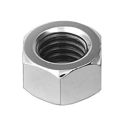 Auveco # 10571 6mm-1.0. DIN 934 Metric Hex Nuts - Zinc. Qty 25.