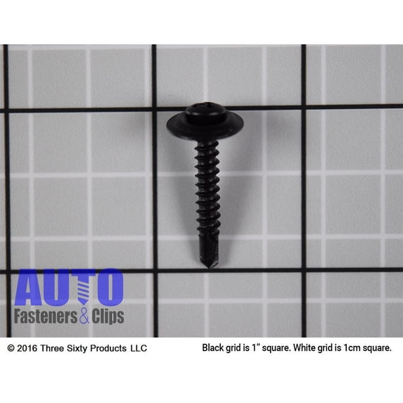 Auveco # 11456 #8-18 X 1" Phillips Oval Countersunk Washer SEMS Tek - Phos. Qty 50.