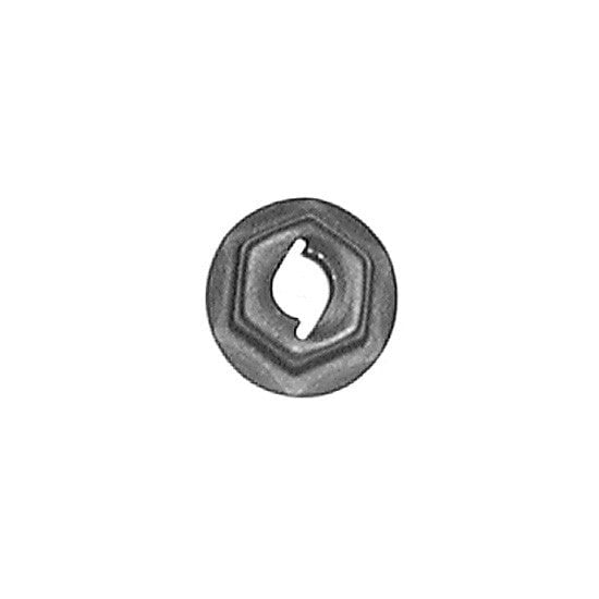 Auveco # 12253 Thread Cutting Nut 5mm Stud Size -Phosphate. Qty 50.