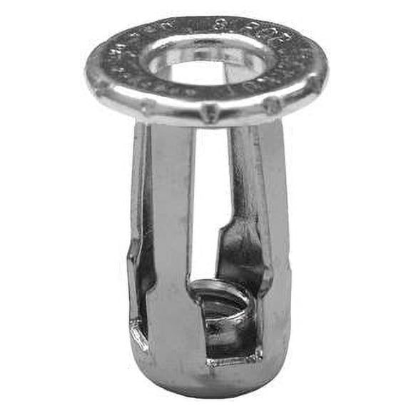 AUVECO METRIC JACK NUTS M6-1.0 THREAD ZINC PLATED