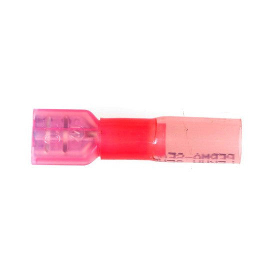 Auveco # 13660 Krimp And Seal Terminal .250 Stud 22-18 Gauge (F). Qty 10.