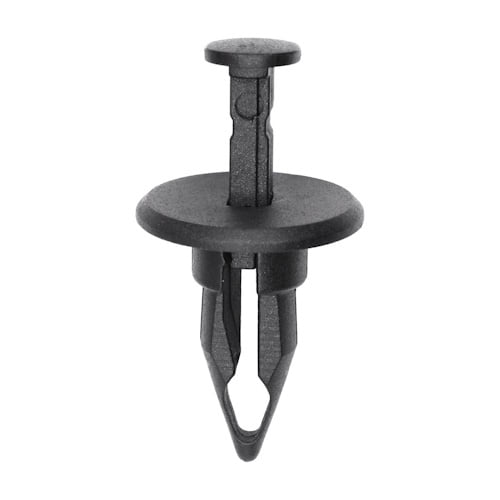 Auveco 15042 Plastic Bumper Retainer, 1" Head, 1-1/8" Stem, 25-Pack