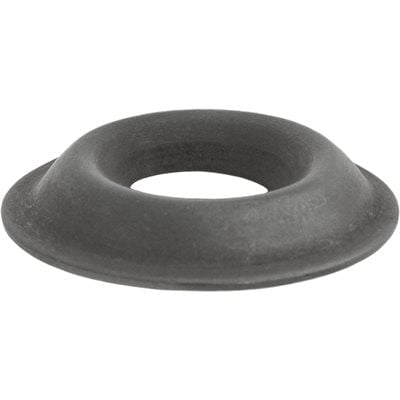 Auveco # 16009 #8 Flanged Countersunk Brass Finish Washer Black Zinc. Qty 100.
