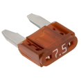 thumbnail image 1 of Auveco # 16355 Mini Fuse - 7.5 Amps. Qty 5., 1 of 3