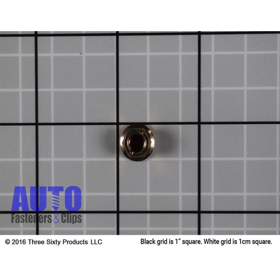 Auveco # 16883 Free Spinning Washer Nut M5-.8 10mm Washer Outside Diameter Qty 50