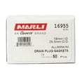 thumbnail image 1 of Auveco # 16955 Aluminum Drain Plug Gasket 18mm I.D 25.5mm Outside Diameter Qty 50., 1 of 4