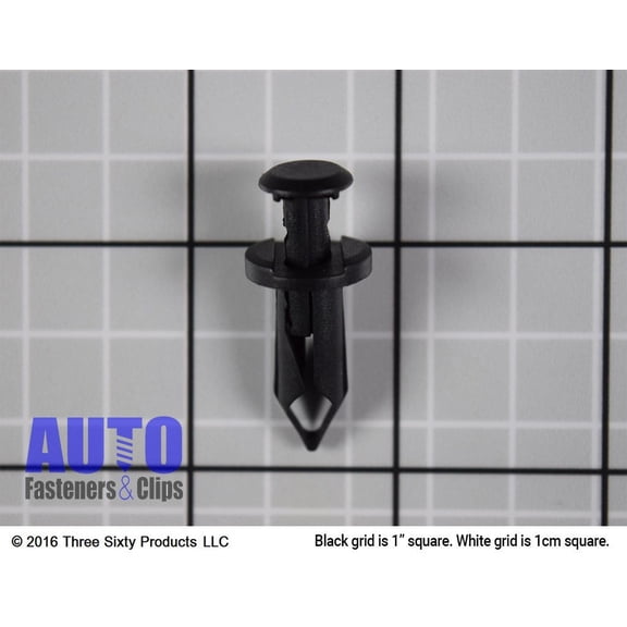 Auveco # 17222 GM Push-Type Retainer 15mm Head Diameter 20mm Length. Qty 25.