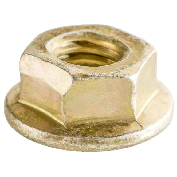 Auveco # 18251 Hex Flange Locknut M6-1.0 Threads 13mm Flange. Qty 50.