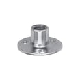 thumbnail image 1 of Auveco # 18341 Round Base Teenut Fastener Steel 1/4"-20 Thread. Qty 50., 1 of 3