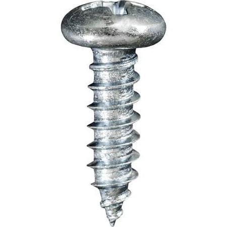 Auveco # 1937 Phillips Pan Head Tapping Screw 6 X 1/2" Zinc. Qty 100.