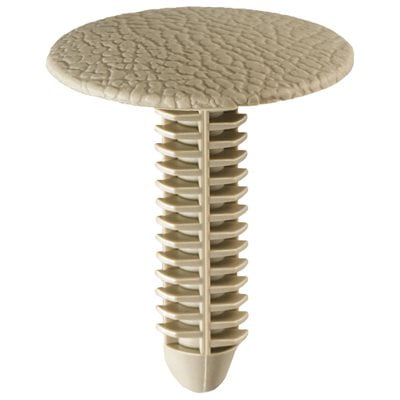 Auveco # 20625 Fits Ford Headliner Retainer Tan Nylon. Qty 25.