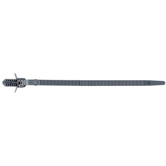 Auveco # 21203 GM Cable Tie Gray Nylon. 6 inches. Fits 1/4 inch hole. Qty 25.
