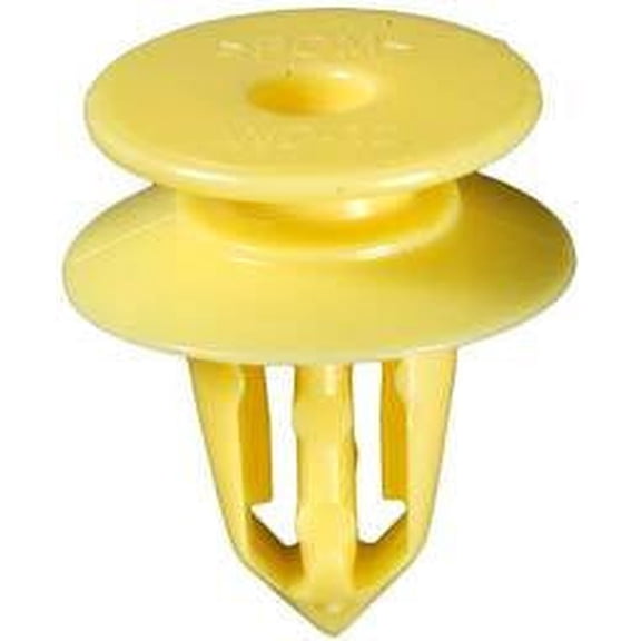 Auveco # 21489 GM Retainer- Yellow Nylon. Qty 25.