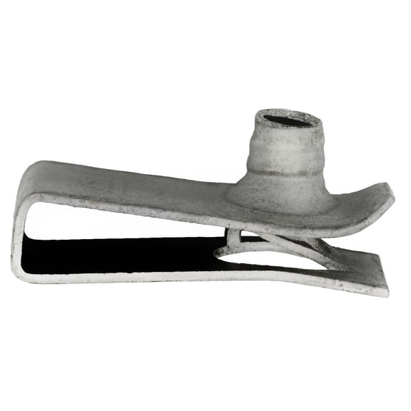 Auveco # 22074 GM Extruded U-Nut, M4.2-1.41 (#8), Panel Range .65mm-3.80mm (0.25"-.150"). Qty 25.