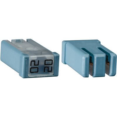Auveco # 22810 MCASE Slotted 20 Amp Fuse. Qty 3.