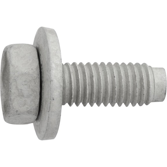 Auveco # 24500 M8 X 23 Body Bolt Dog Point W/Loose Washer. Qty 25.