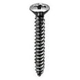 thumbnail image 1 of Auveco # 2632 8 X 2" #6 Head Phillips Oval Head Tapping Screw Zinc. Qty 100., 1 of 3