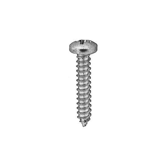 Auveco # 3082 10 X 1" Phillips Pan Head Tapping Screw Zinc. Qty 100.