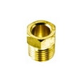 thumbnail image 1 of Auveco # 31 Brass Inverted Flare Nut 1/4" Tube Size. Qty 10., 1 of 3