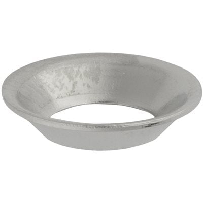 Auveco # 7138 #8 Flush Brass Finishing Washer Nickel. Qty 144.