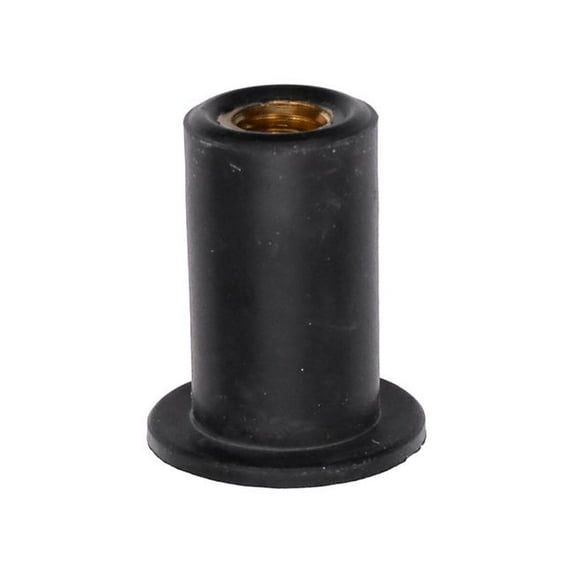 Auveco Products AV13009 0.31 x 0.66 in. Long Rubber Well Nuts, Box of 10