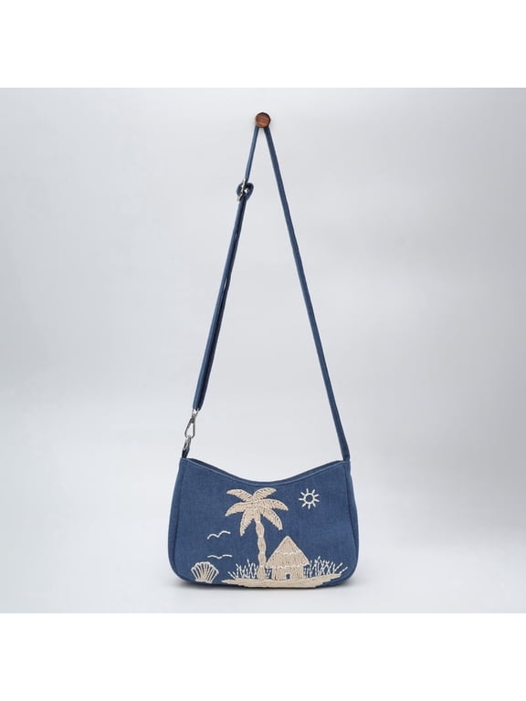 Denim Sling Bag